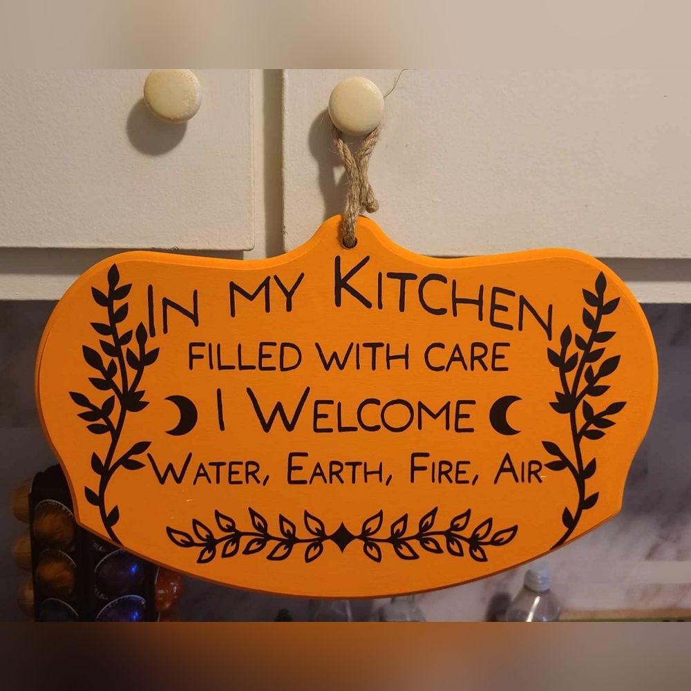 Witchy Kitchen Sign